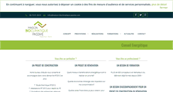 Desktop Screenshot of maison-bioclimatique-passive.com